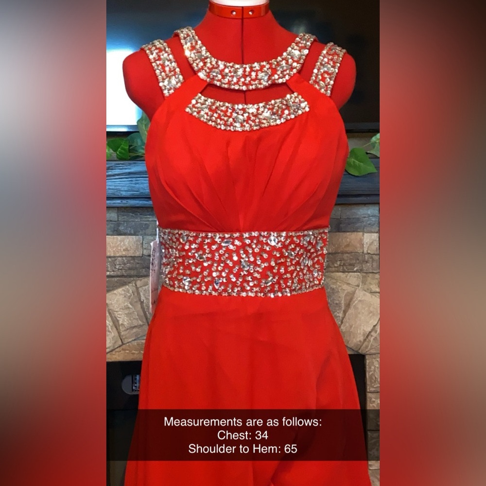 NWT Red Formal Dress